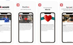 Newsum - Positive and Happy News App media 1