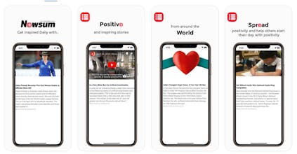 Newsum - Positive and Happy News App gallery image
