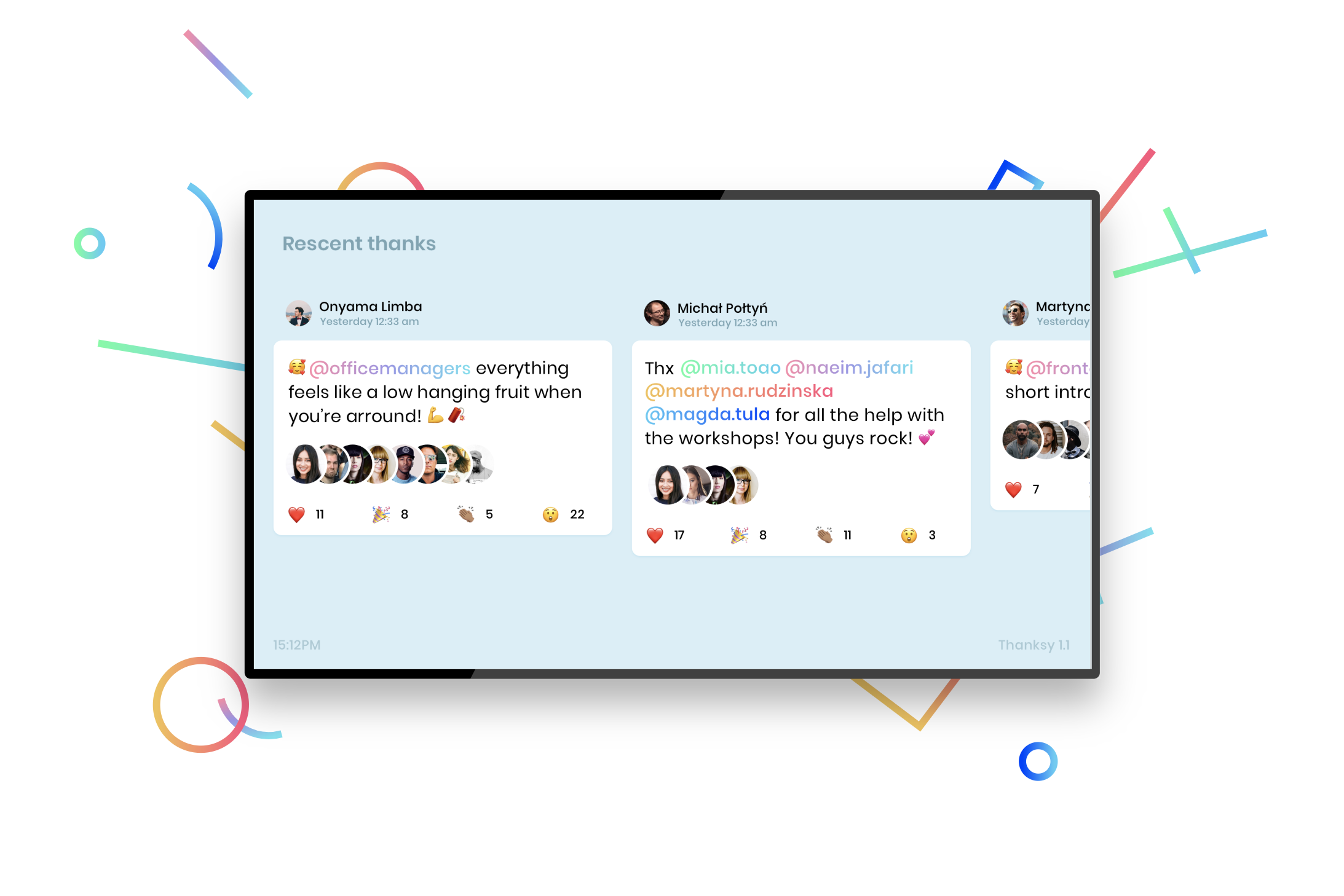 Thanksy - Send appreciation via Slack gallery image