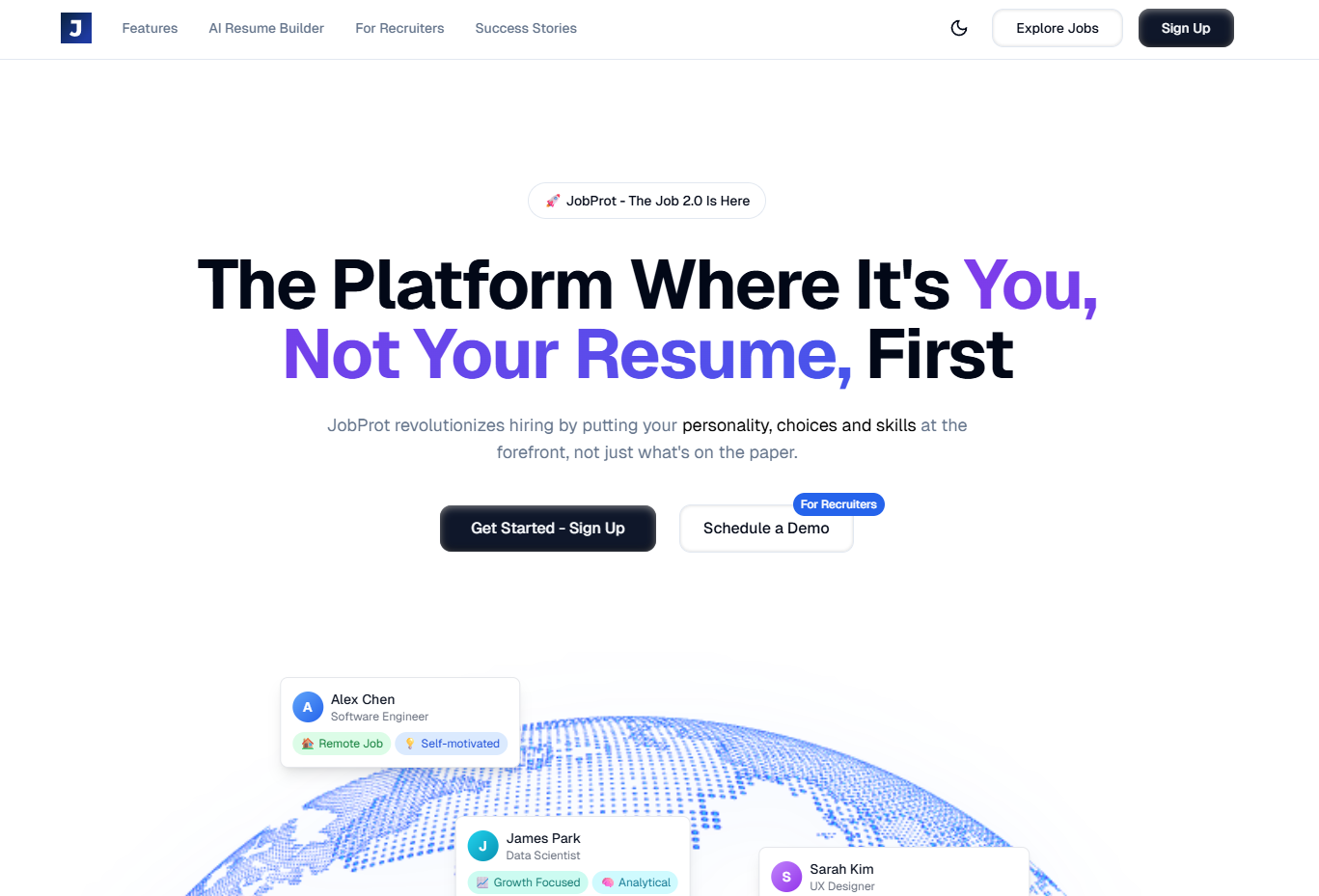 JobProt: Tinder for Hiring gallery image