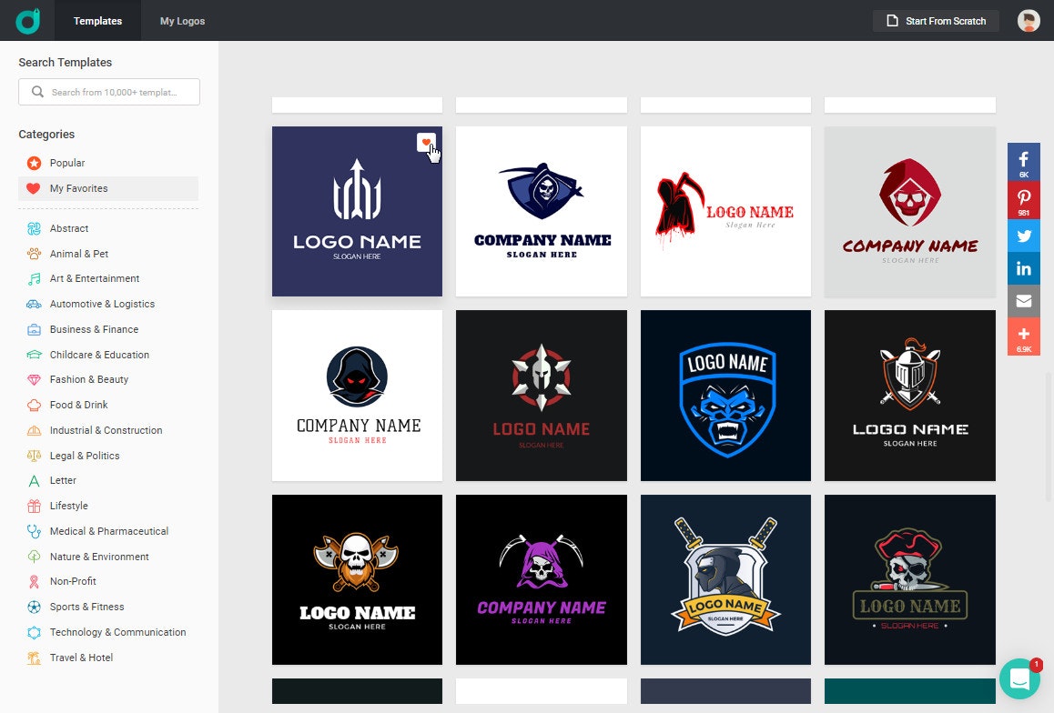 DesignEvo gallery image