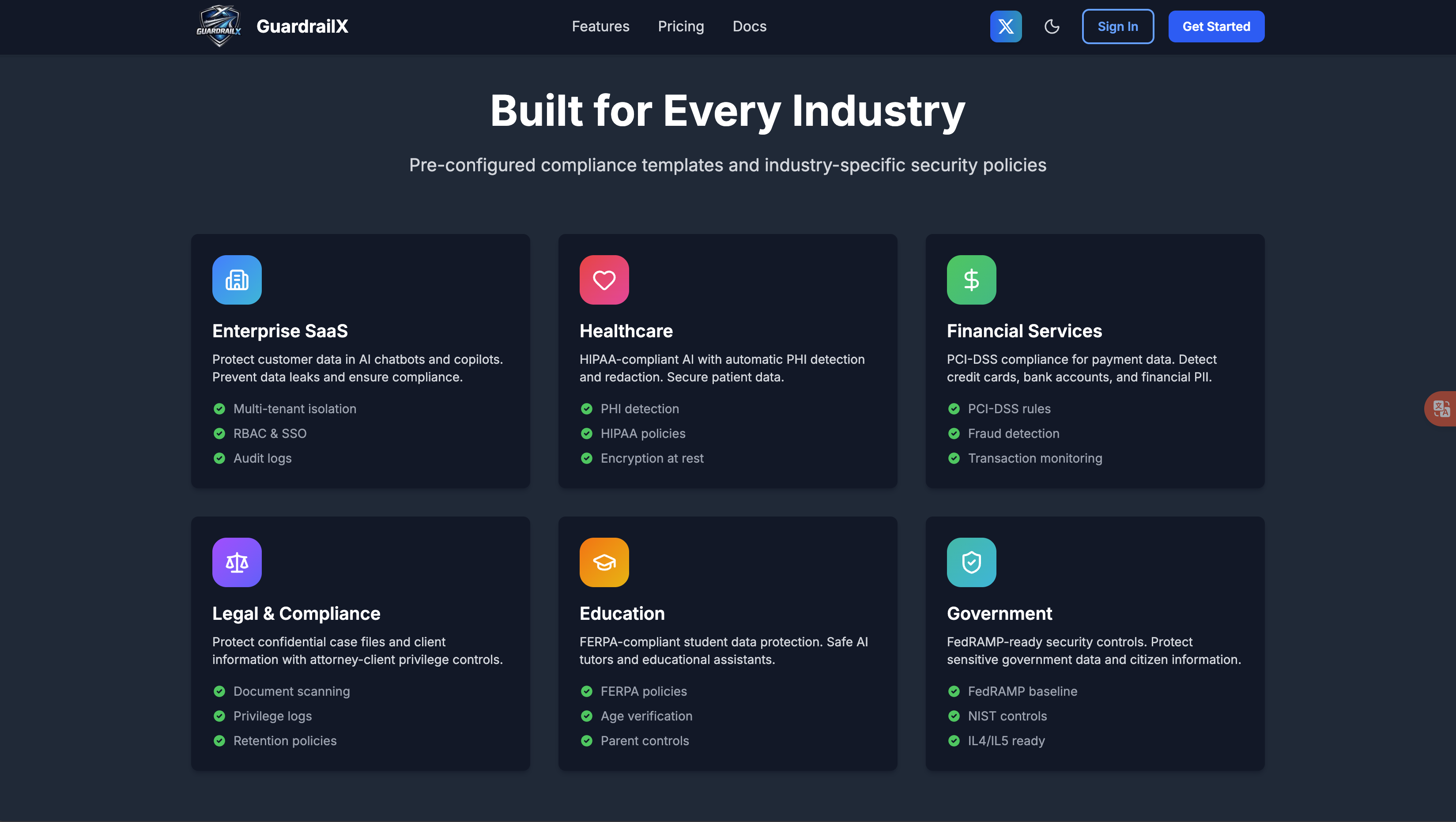 GuardrailX gallery image