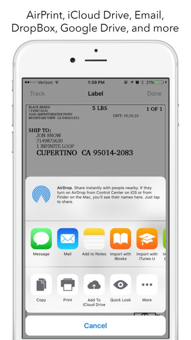 Ship Label gallery image