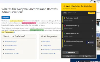 Web Highlighter for Obsidian gallery image