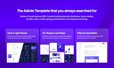 Horizon UI Typescript PRO gallery image