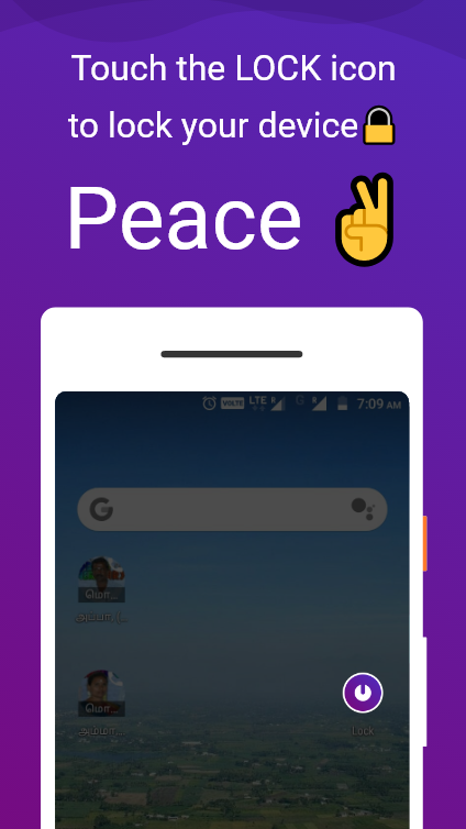 Lock on Touch 🔒-A button to screen lock gallery image