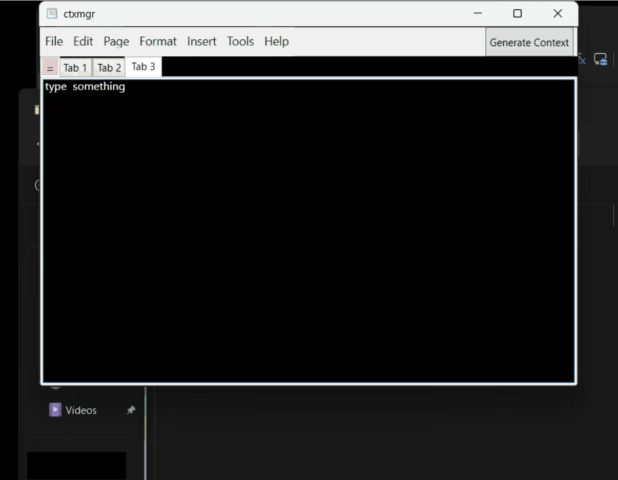Média Ctxmgr - Outil de prise de notes contextuel léger 5