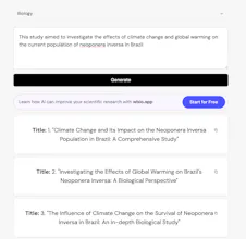 Research Title Generator gallery image