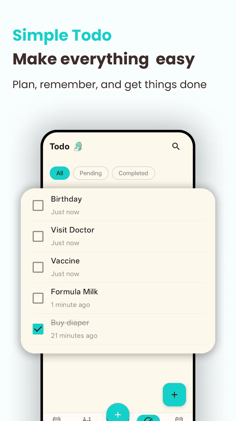 Simple Baby Tracker screenshot 3