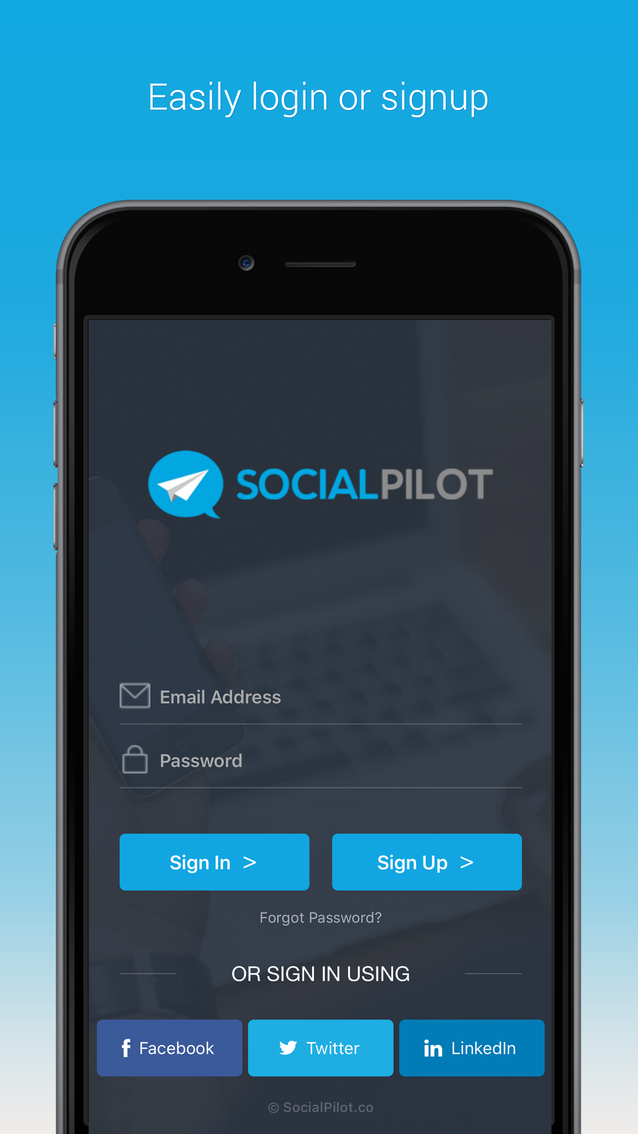 SocialPilot iOS App gallery image