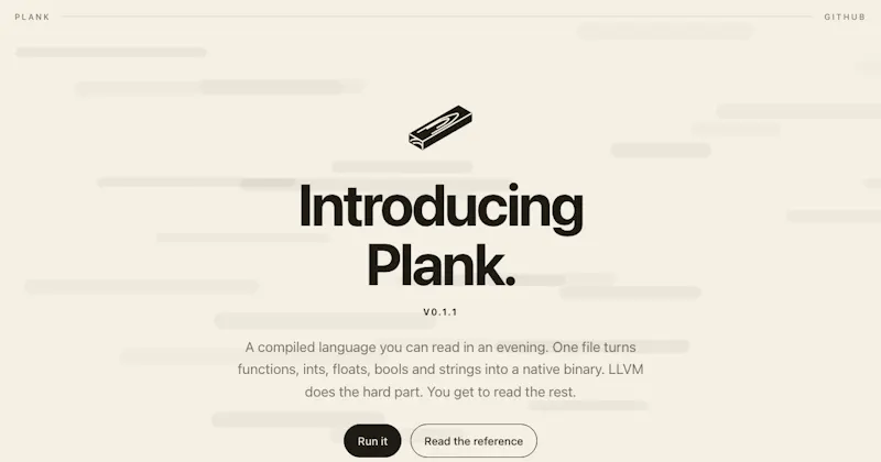 Plank screenshot 1