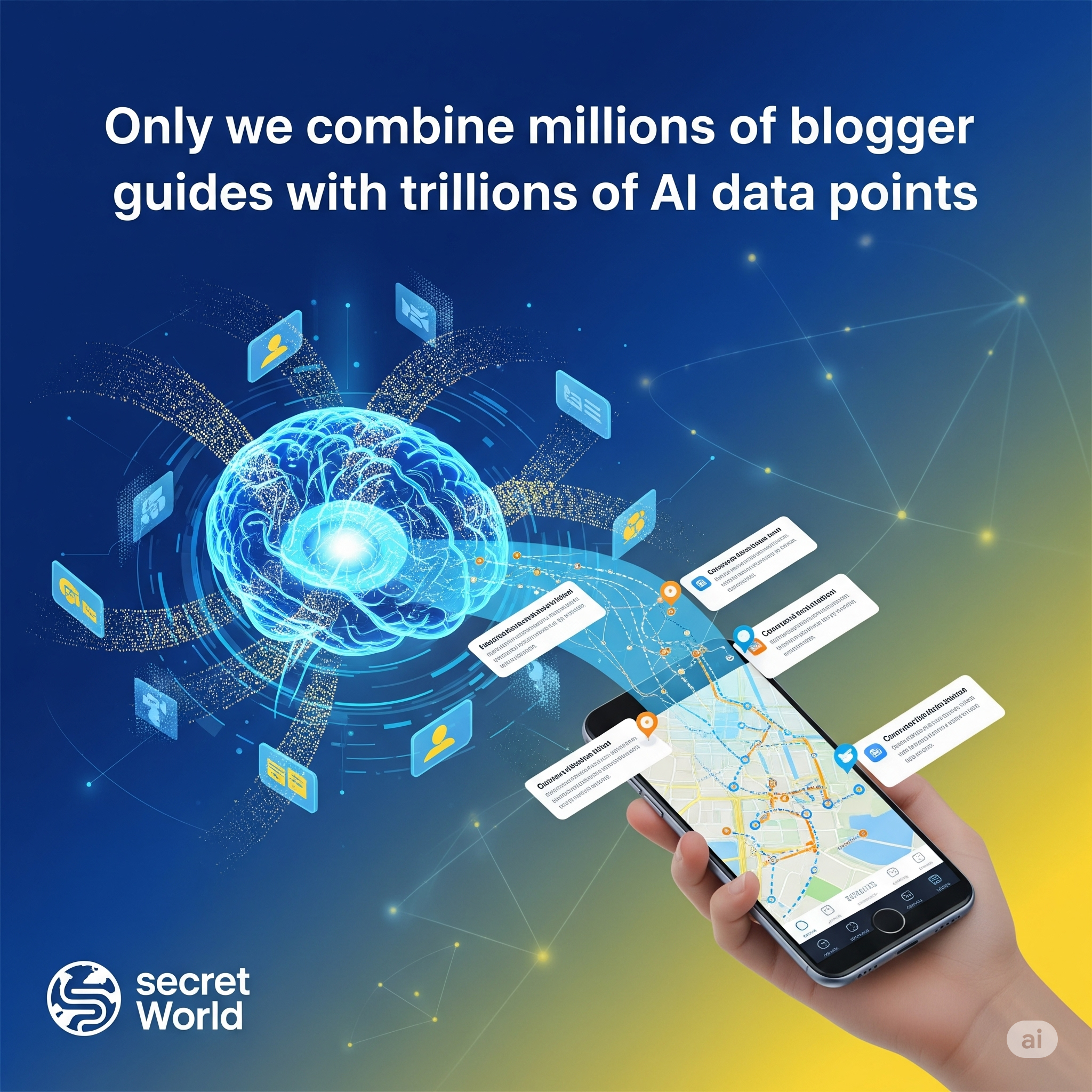 Secret World: AI Trip Planner - Screenshot 4 showing product features and functionality