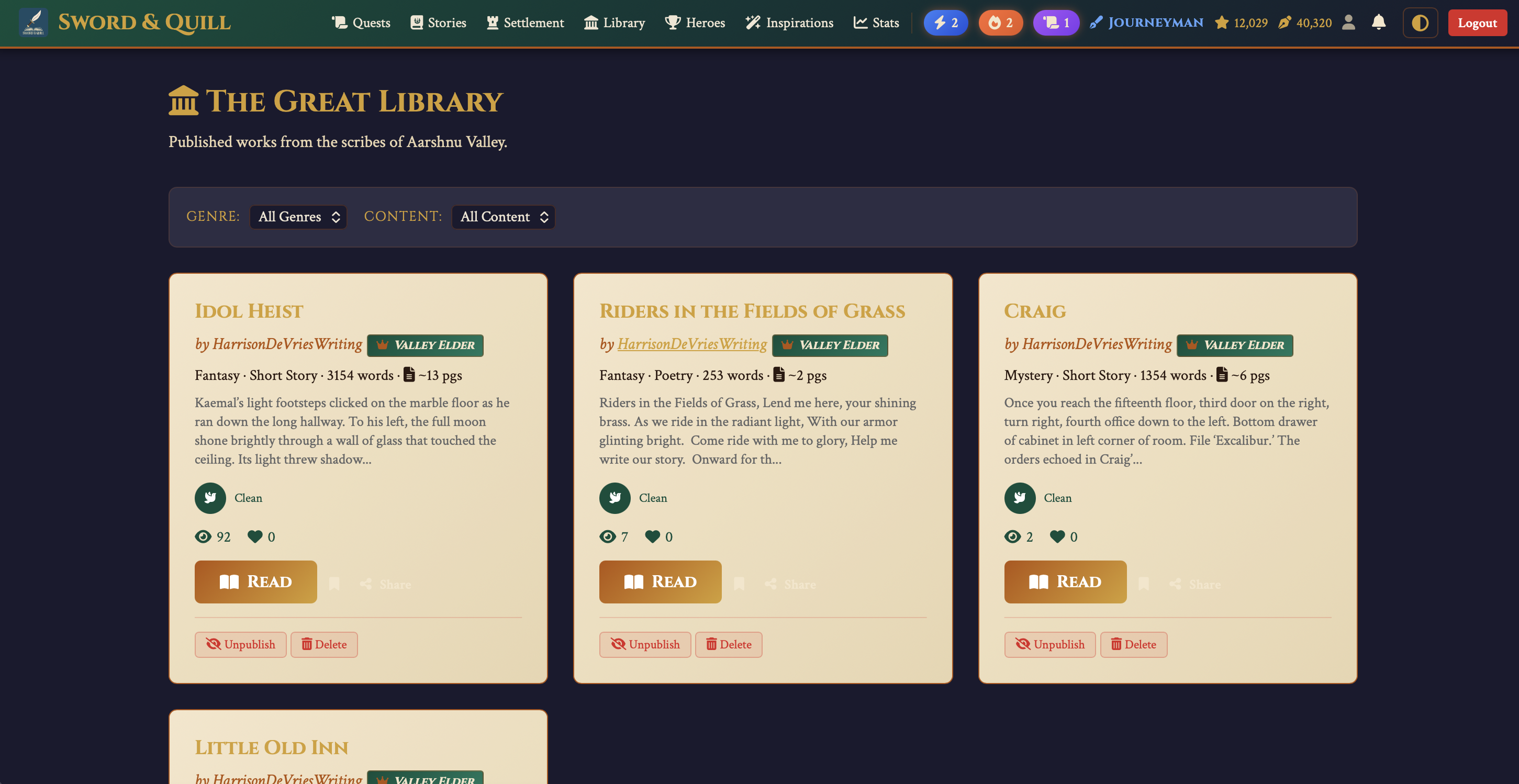 Sword and Quill media 7