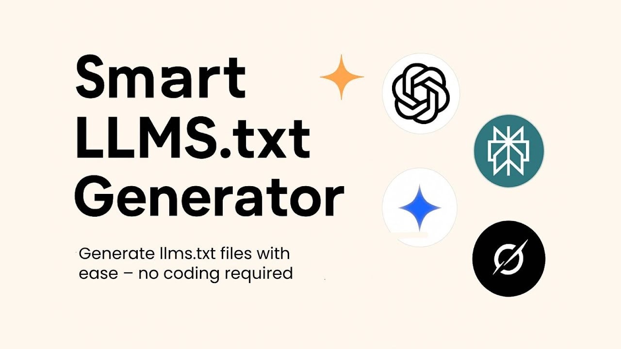 Smart LLMS.txt Generator for Shopify gallery image
