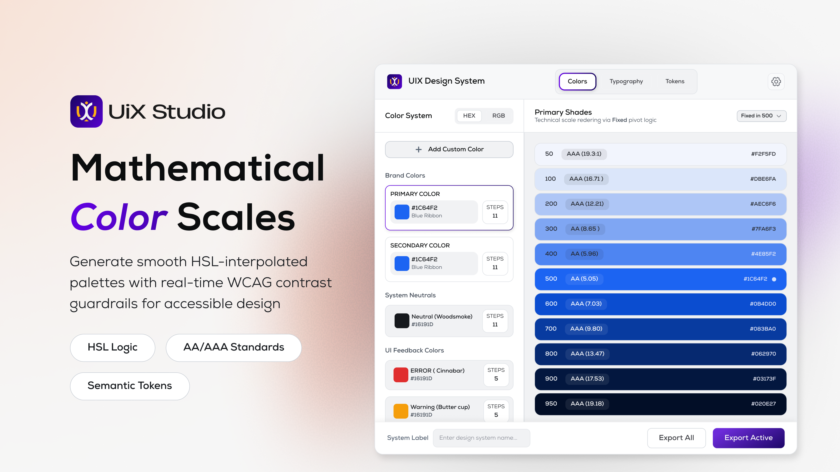 UIX Design System Generator gallery image