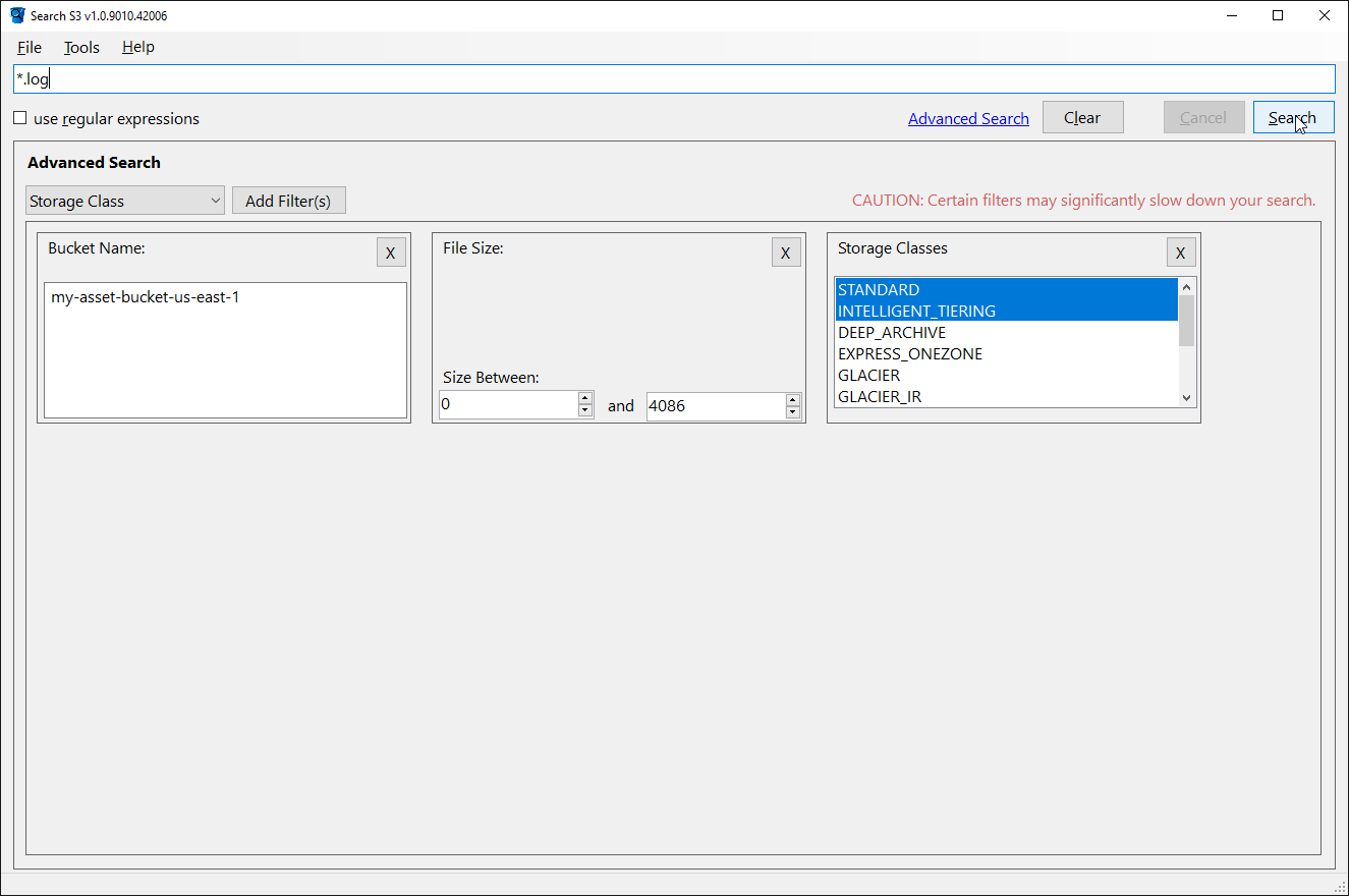 Buscas3 - Amazon S3 Search Client para Windows.S3 Bucket Explorer GUI. media 6