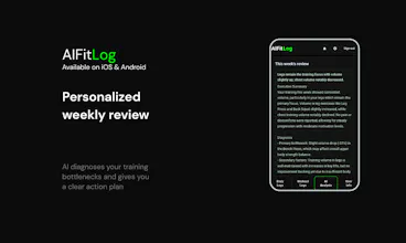 AIFitLog gallery image
