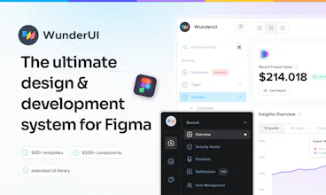 WunderUI - Figma Design System gallery image