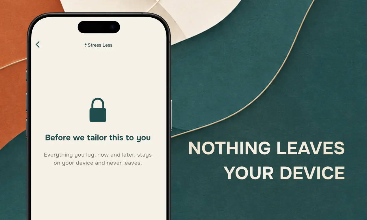 Stress Less 2.0 With On-Device AI gallery image