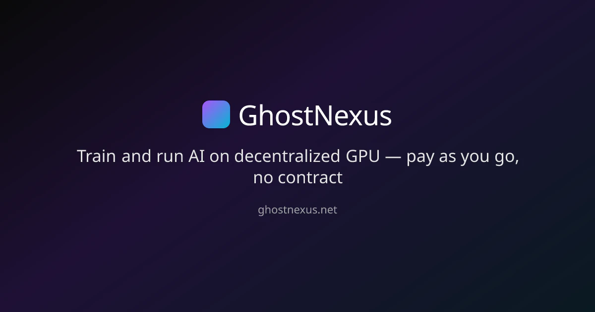 GhostNexus 대표 미리보기