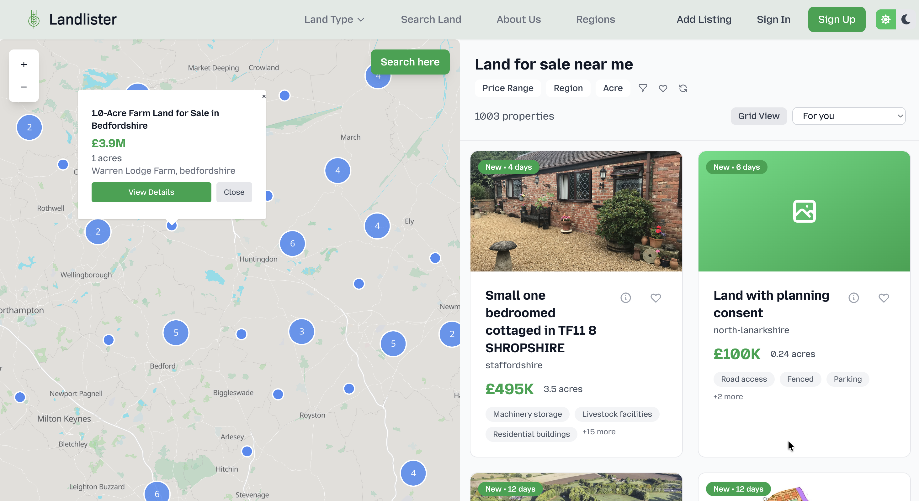 Land for Sale UK gallery image