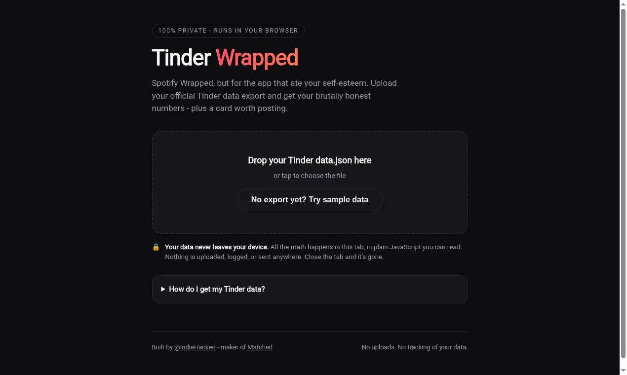 Tinder Wrapped gallery image