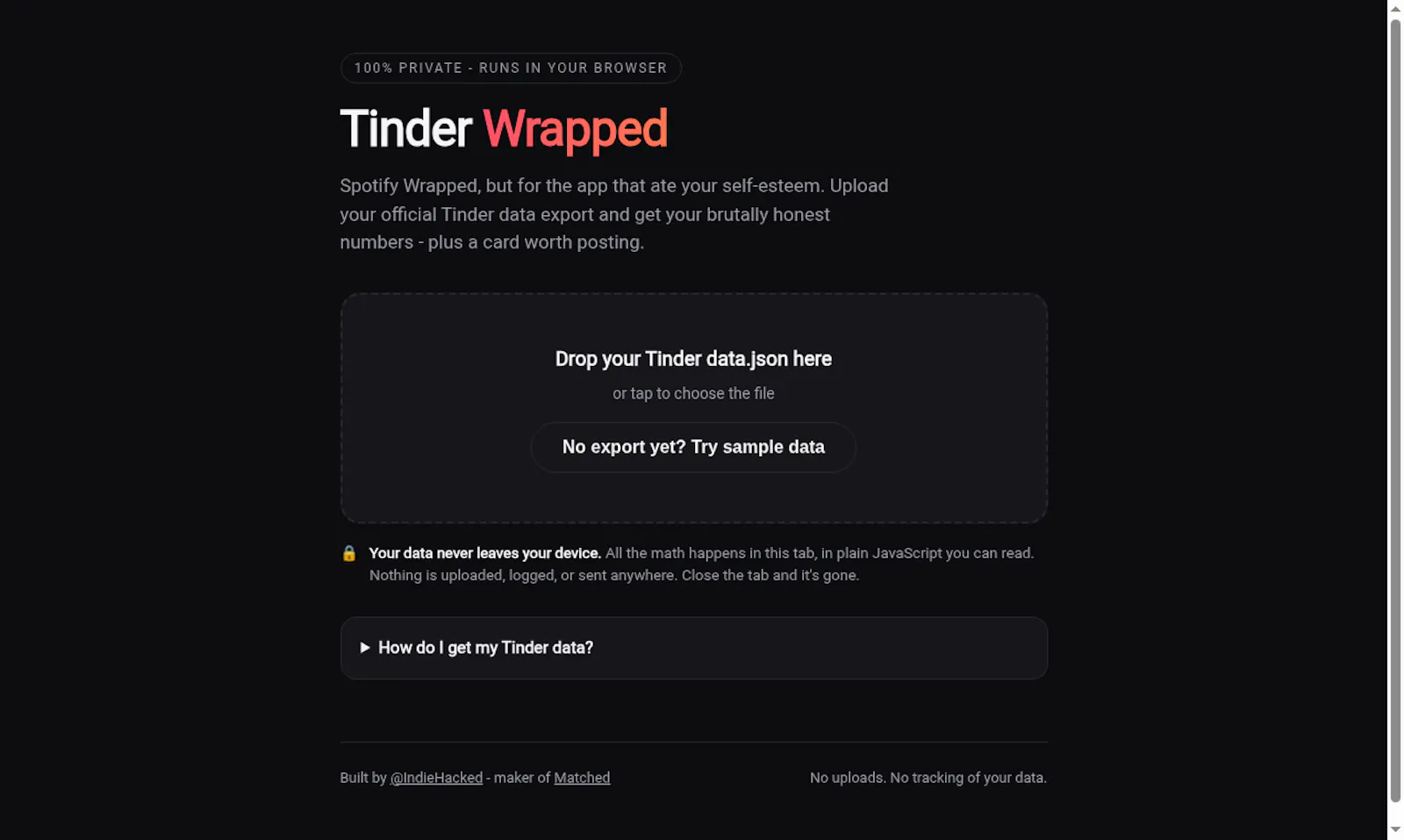 Tinder Wrapped screenshot 2