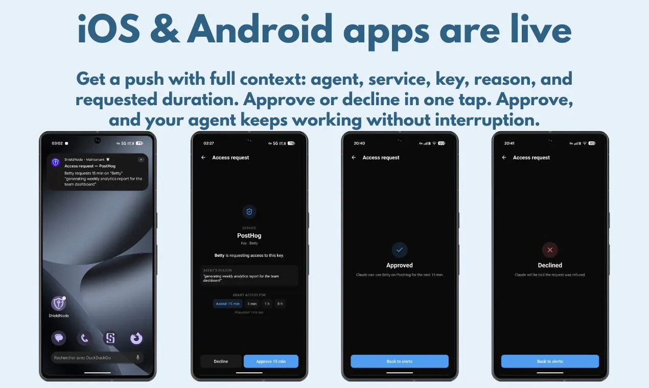 ShieldNode : Security layer for AI agent gallery image