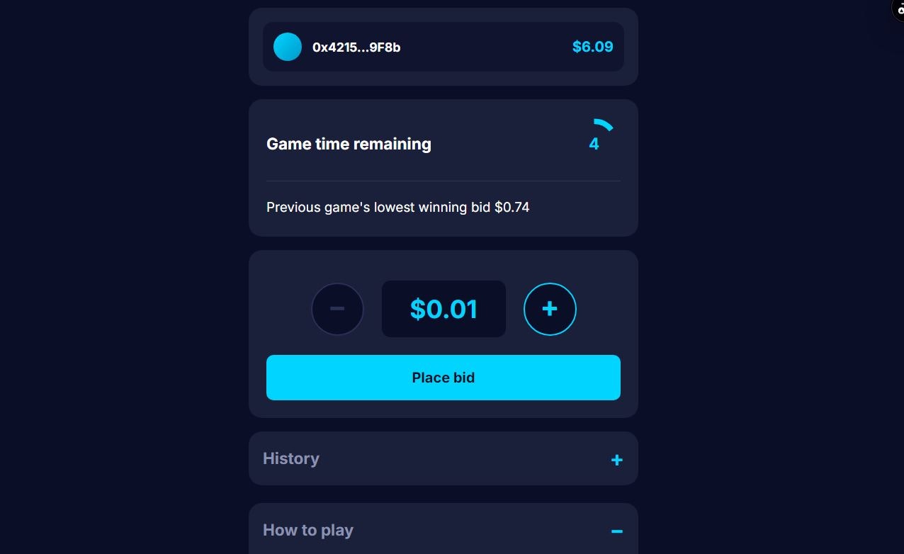 Bid Arenas - Main product screenshot demonstrating key features and user interface