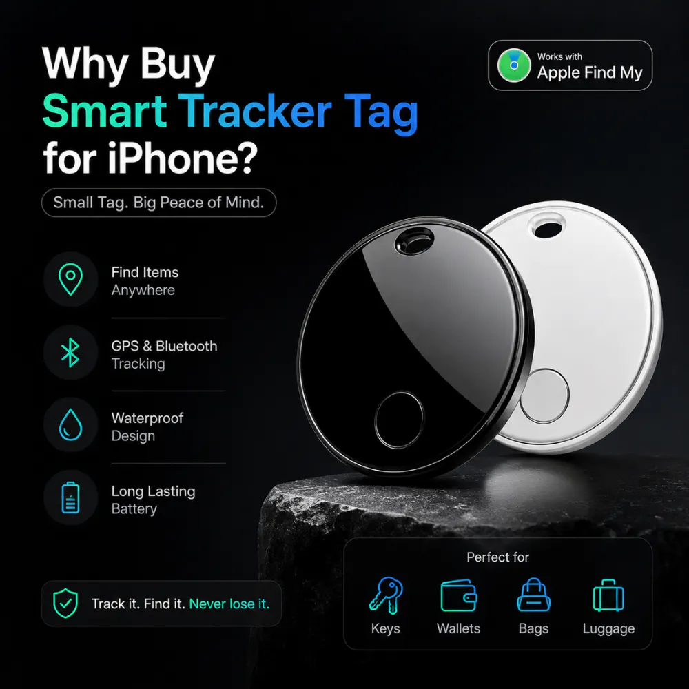 Best iPhone Smart Tracker Benefits. product banner