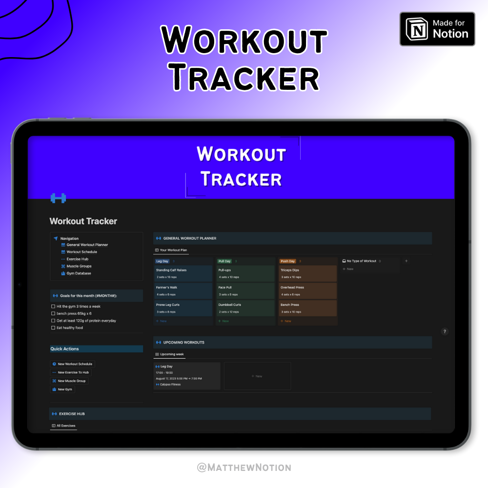 Workout Tracker logo