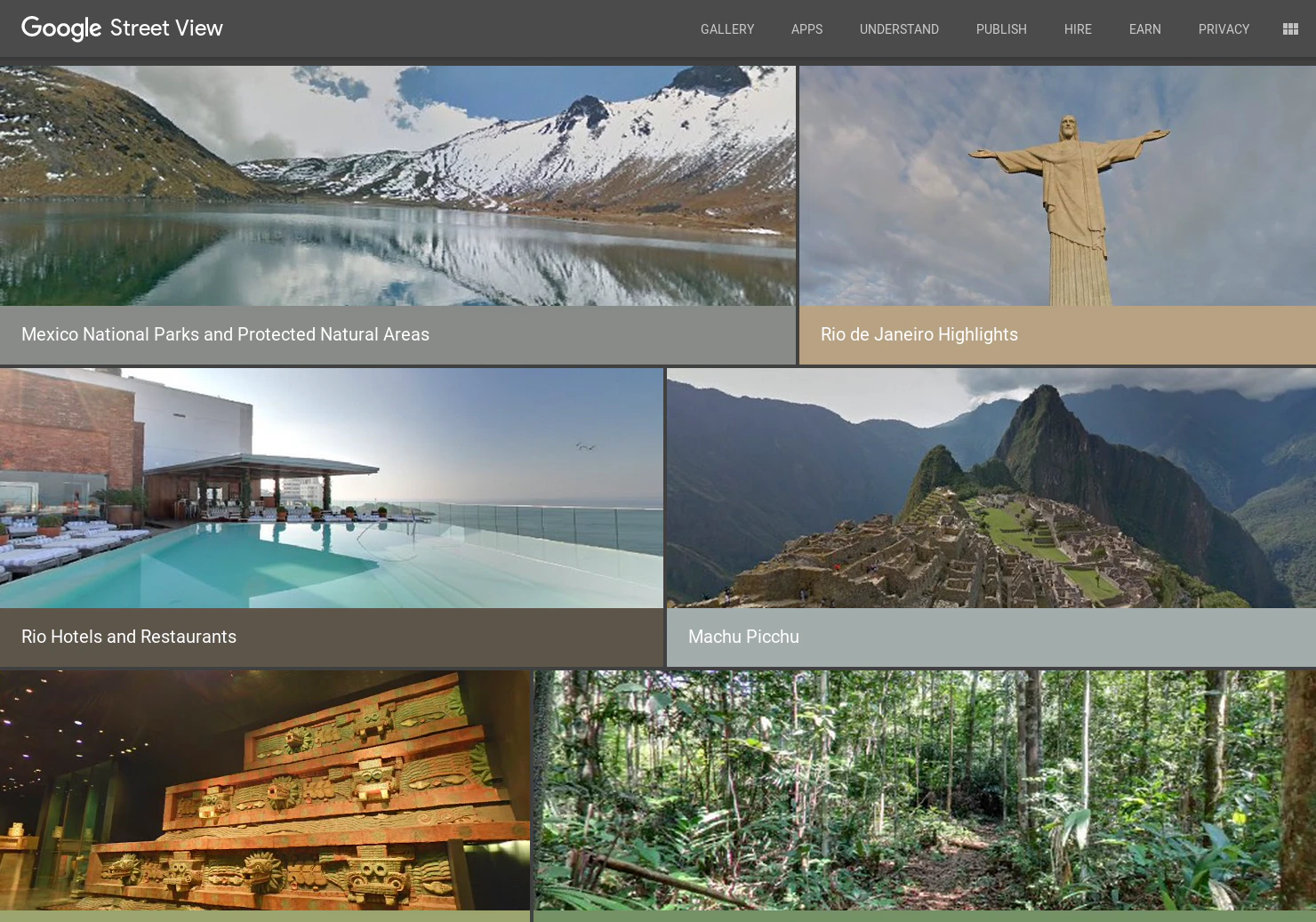 Google Street View Oceans
