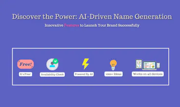 AI Business Name Generator gallery image