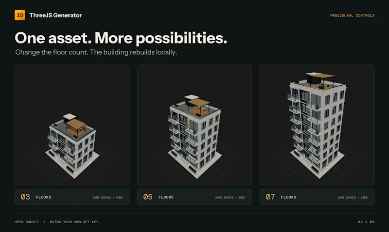  ThreeJS Generator screenshot 3