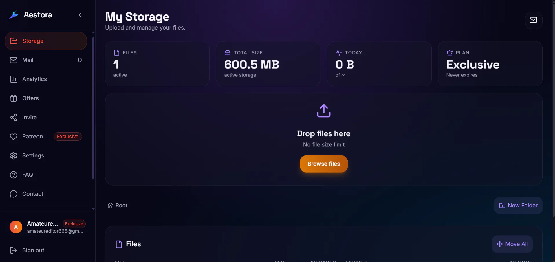 Aestora — Secure Cloud Storage gallery image