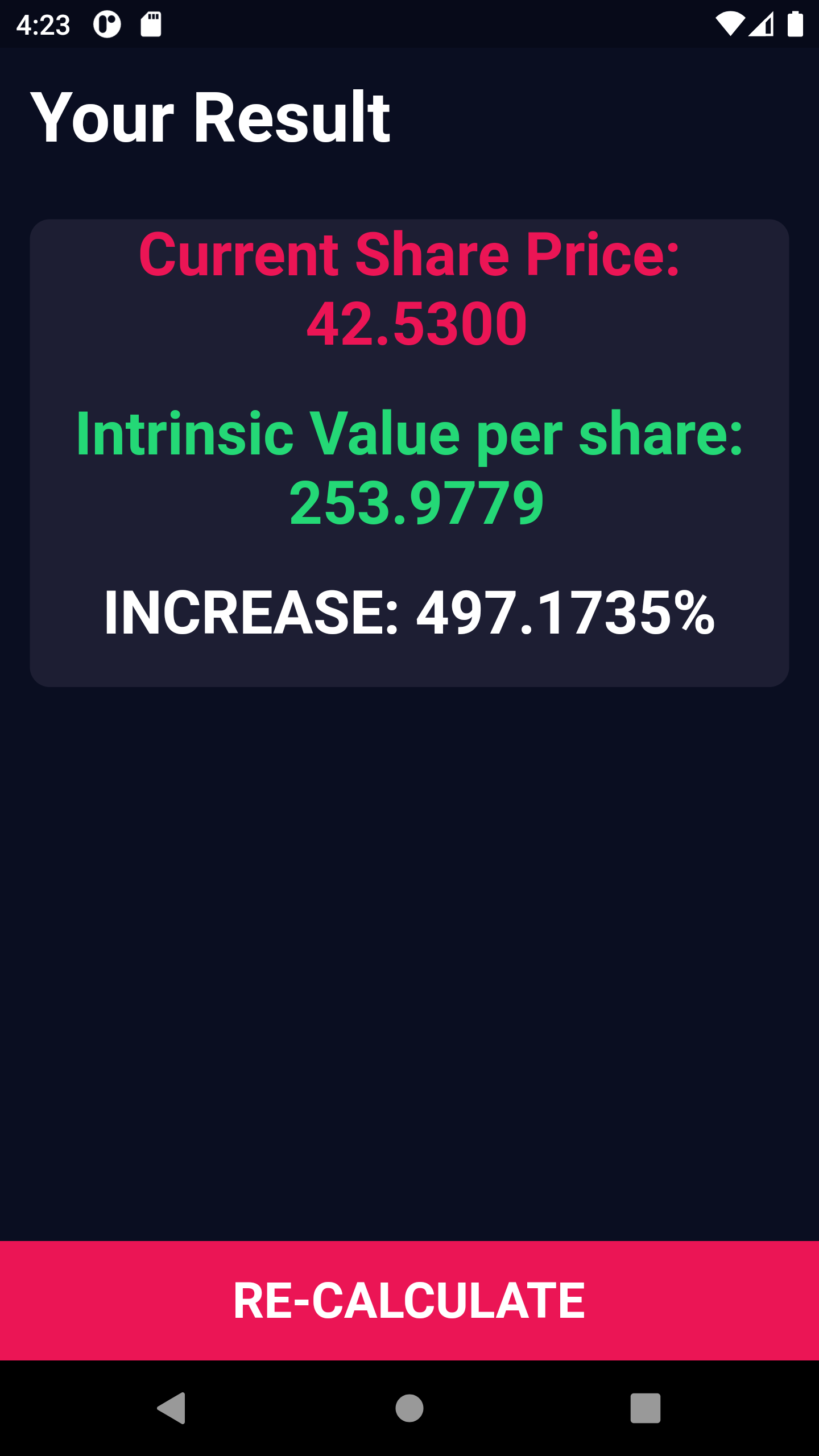 Graham Future Value Calculator gallery image