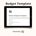 Notion Budget and Subscription Tracker
