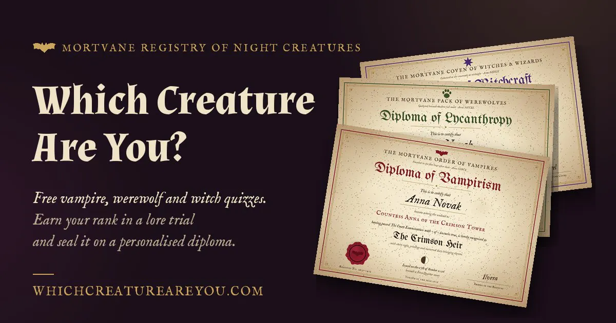 The Mortvane Registry of Night Creatures gallery image