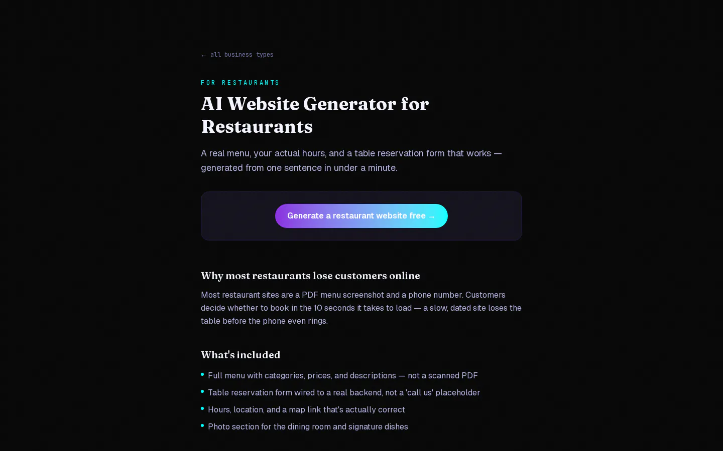 ghostlaunch websitebuilder