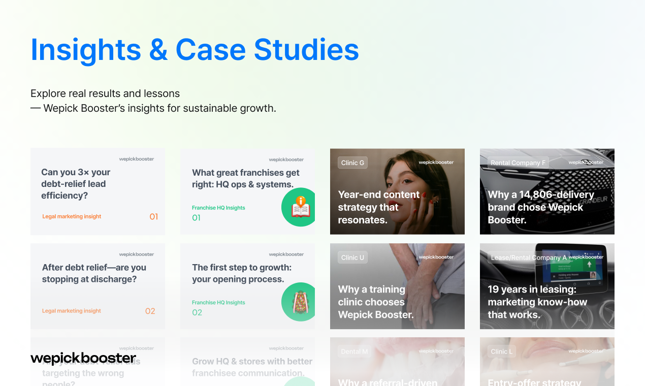 Wepick Booster - Screenshot 5 showing product features and functionality