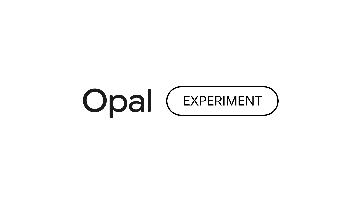 Opal 2.0 by Google Labs  - Main product screenshot demonstrating key features and user interface