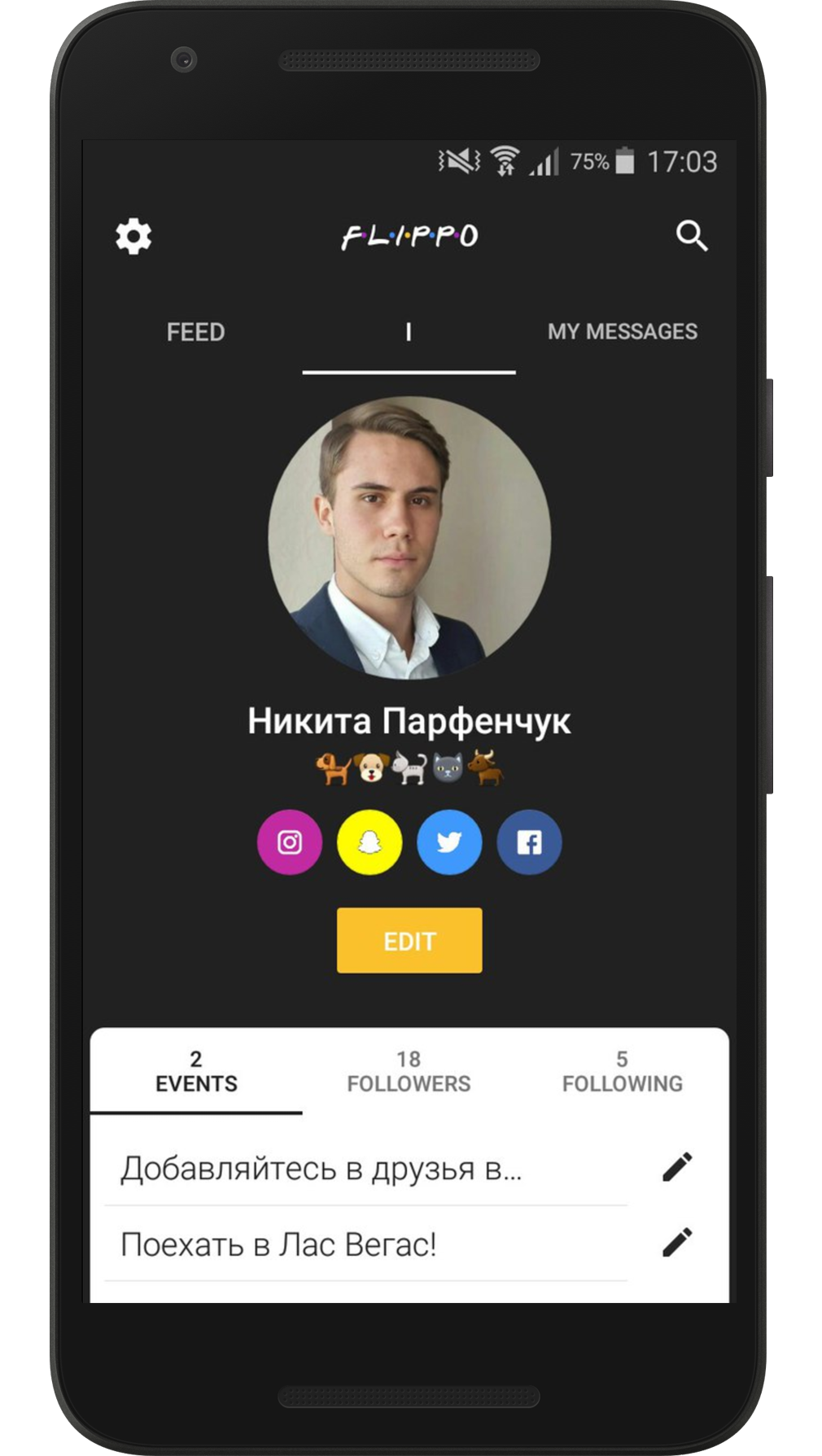 Flippo - find friends gallery image