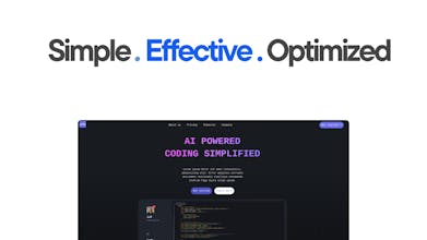 Awesome Landing page templates gallery image