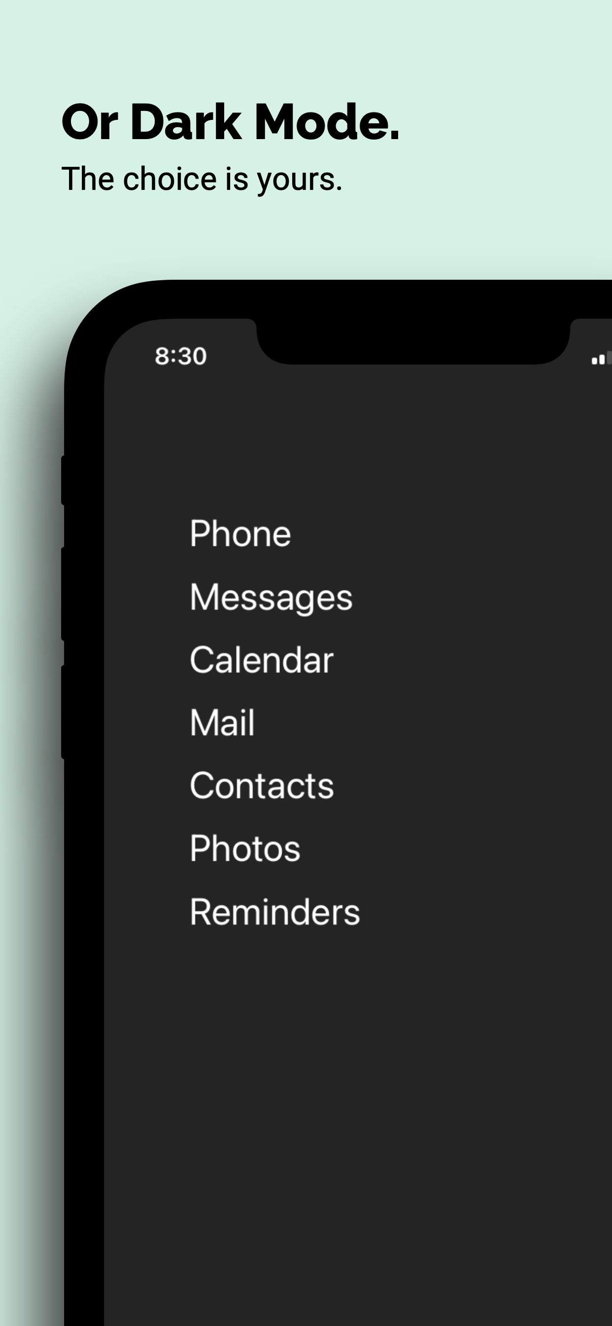 Bedwingen - Minimalistische launcher voor iPhone media 5