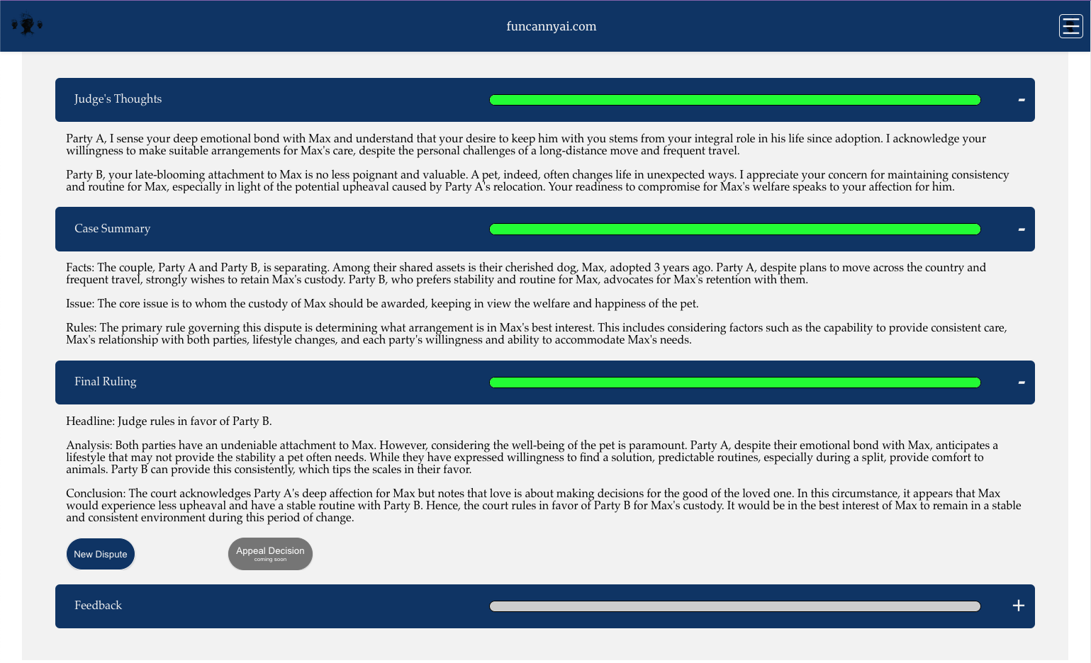 Funcanny AI gallery image