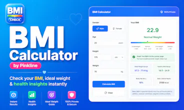 BMI Calculator by Pinkline gallery image