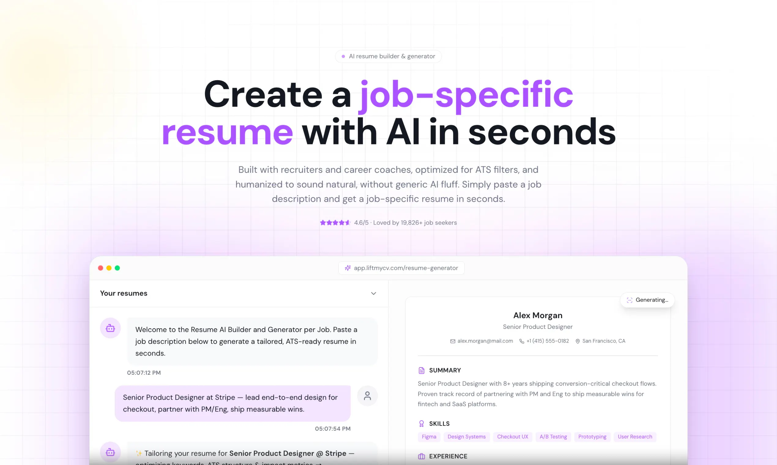 LiftmyCV 3.0 gallery image