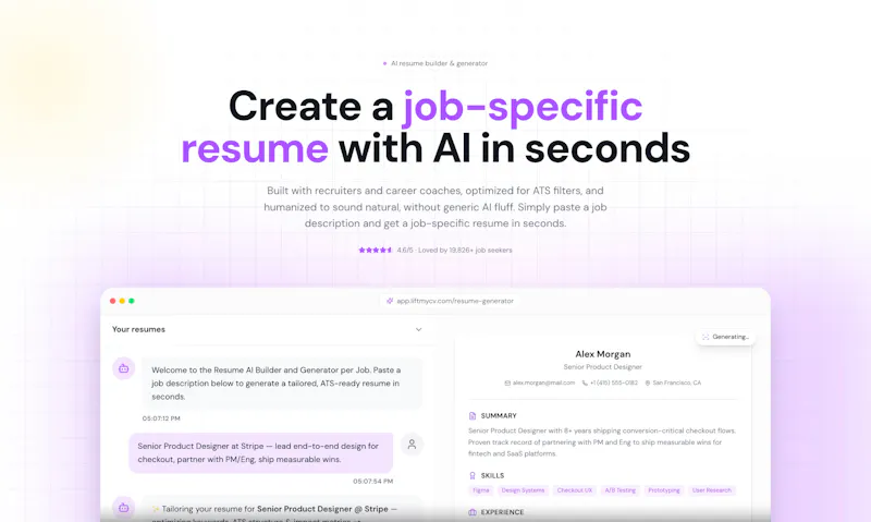 LiftmyCV 3.0 screenshot 5