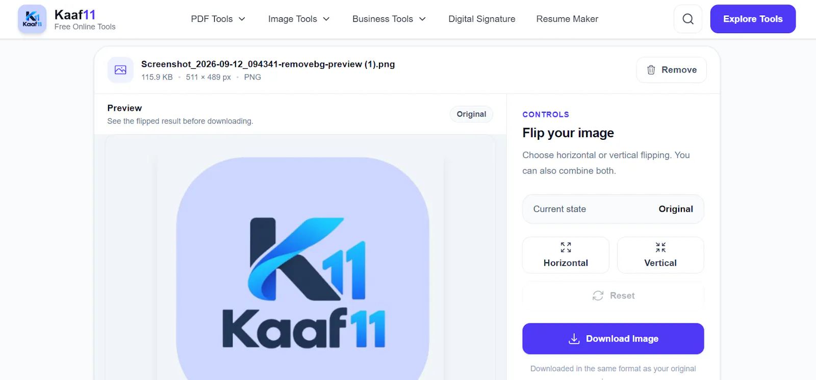 Kaaf11 screenshot 2
