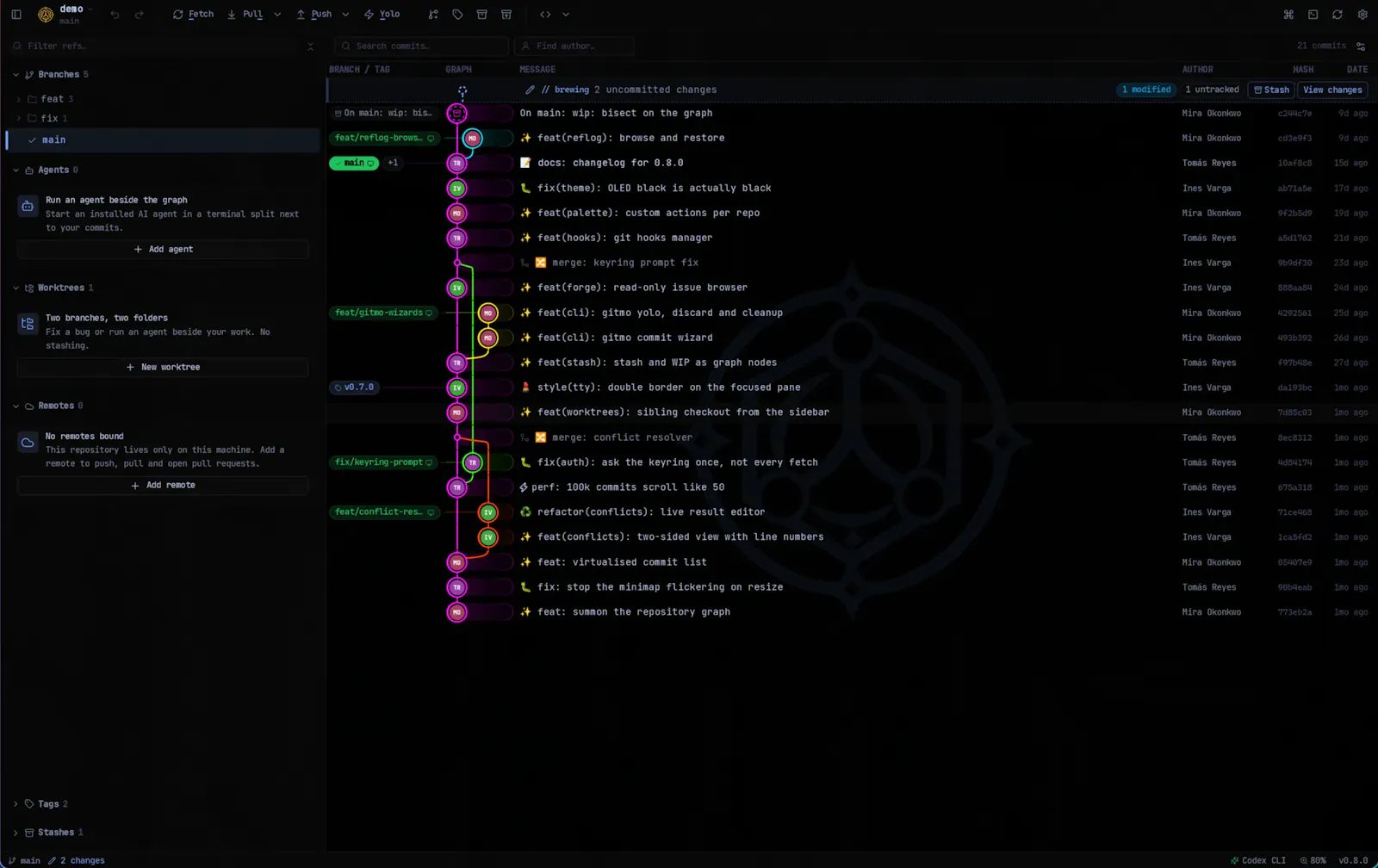 gitmoire screenshot 1